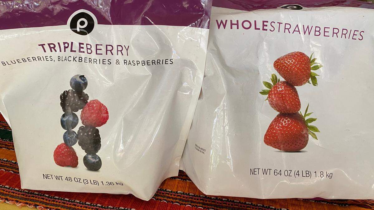 Frozen fruits often contain more nutrients than their fresh counterparts and they have a longer shelf life, which means no food waste and savings.