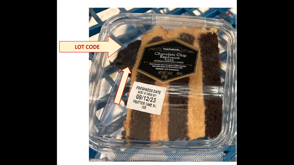 Marketside Chocolate Chip Explosion Cake...or, at least, that’s what’s on the label.