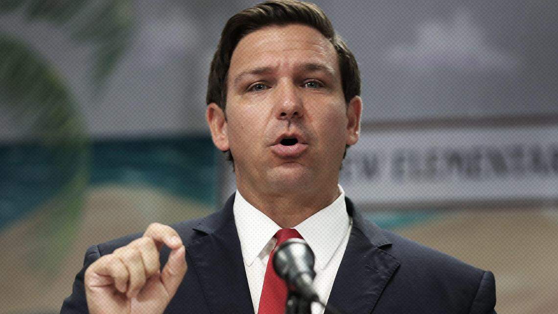 Florida Gov. DeSantis pushed through the Legislature bills that make it harder to vote and harder to protest.