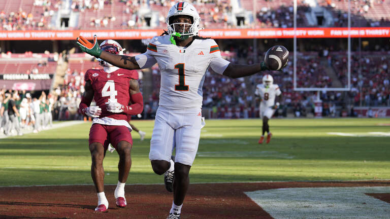 Malachi Toney’s record-setting night sets tone for Hurricanes’ rout of Stanford