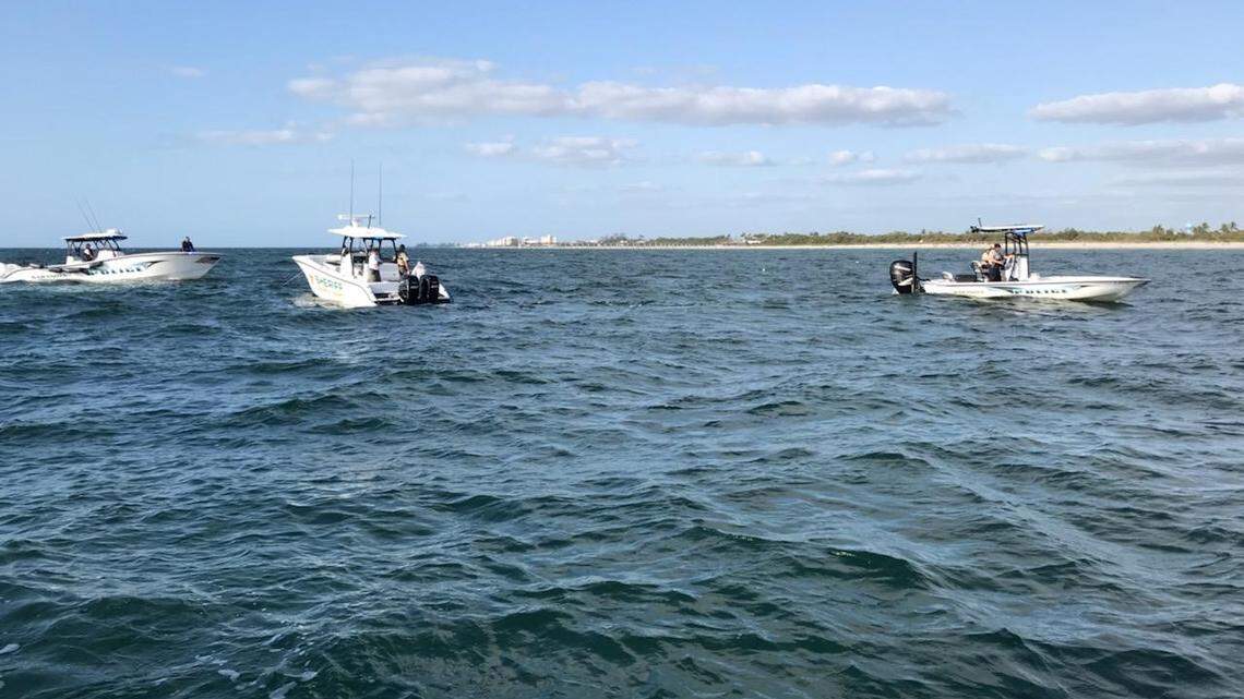 Authorities found an airplane on Dec. 4, 2022, after it crashed in the Gulf of Mexico off Venice, Florida.