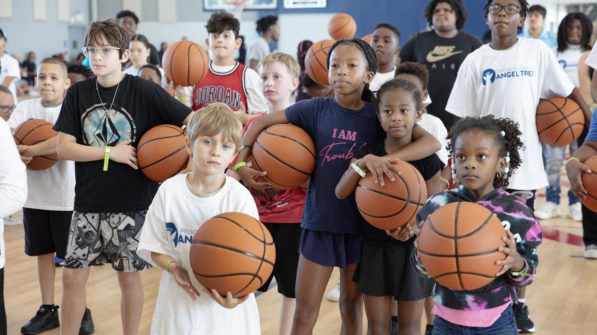 Over 120 children participated in the Prison Fellowship Angel Tree sports camp on Saturday, November 15, 2025 in Miami.