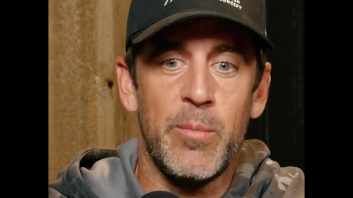 Aaron Rodgers makes surprise announcement that he’s a married man.
