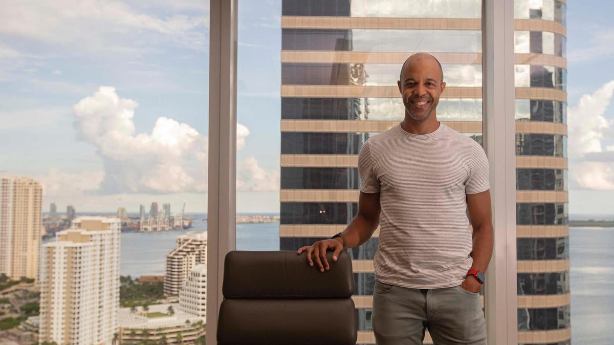 Shu Nyatta, managing partner at SoftBank Group International, says investing in Miami fits with SoftBank’s strategy of investing where the future of the world is going.