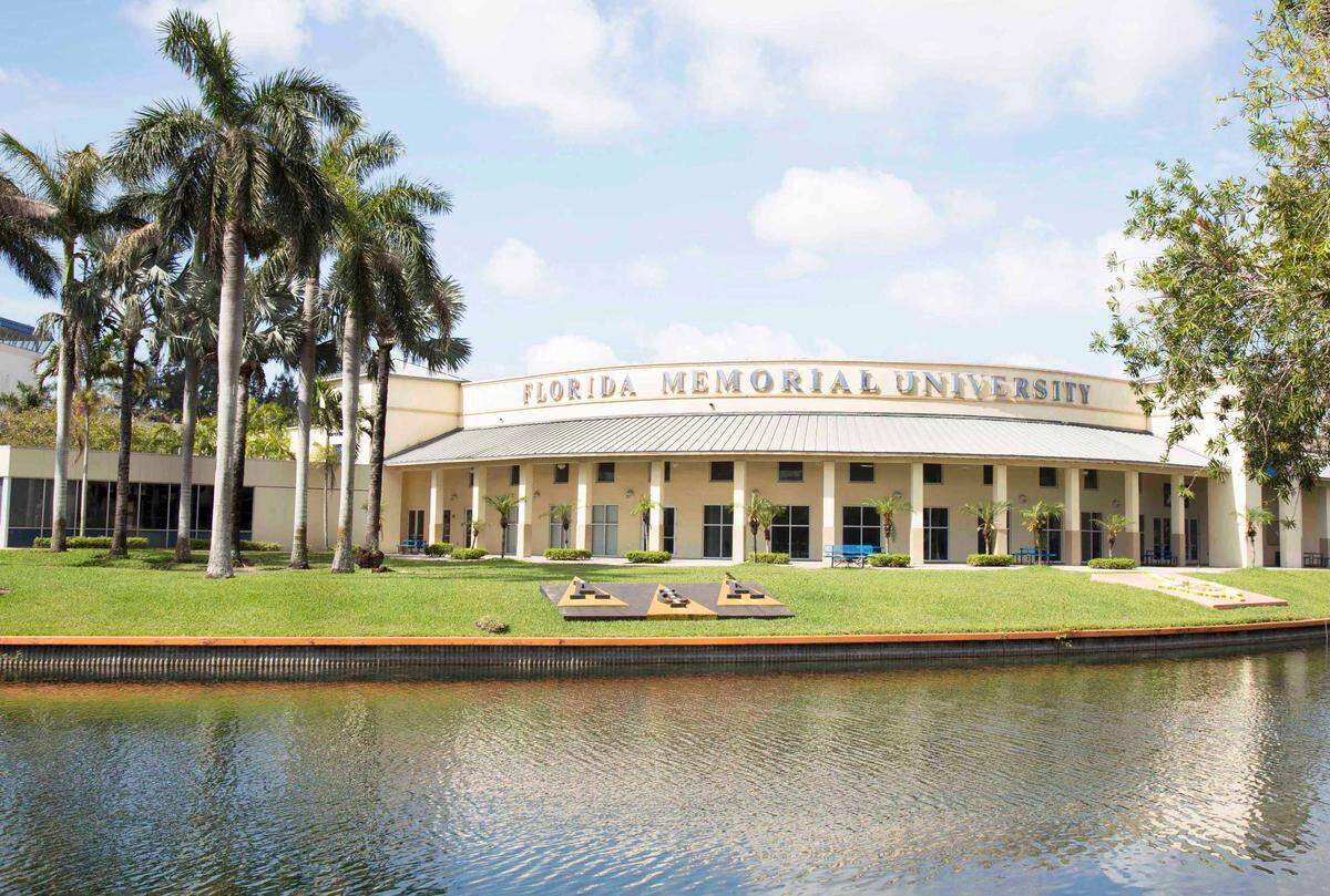Florida Memorial University’s campus in Miami Gardens.