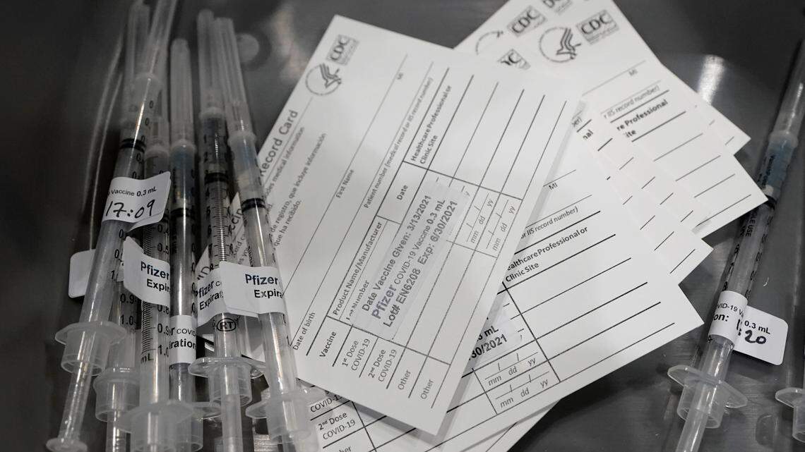 Health officials said Wednesday, Jan. 5, that they will not be updating the definition of fully vaccinated to include COVID-19 booster shots.