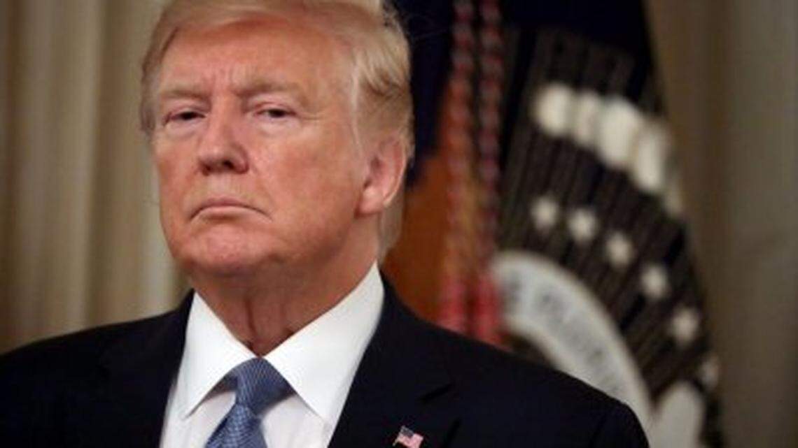 Columnist says that President Trump has never confronted a problem or a failed policy that wasn’t someone else’s fault.