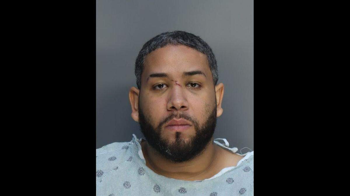 Dionicio Enrique Castro, 30, faces charges of armed robbery, cocaine possession with a firearm, possession of more than 20 grams of marijuana while armed, having marijuana with intent to sell, possession of controlled substance while armed and cocaine possession, Miami-Dade County jail records show.