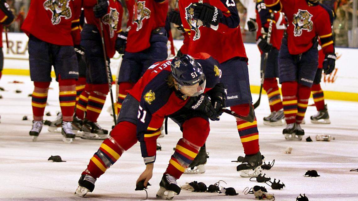 Why do Florida Panthers fans toss rats on the ice? Here’s how it all started