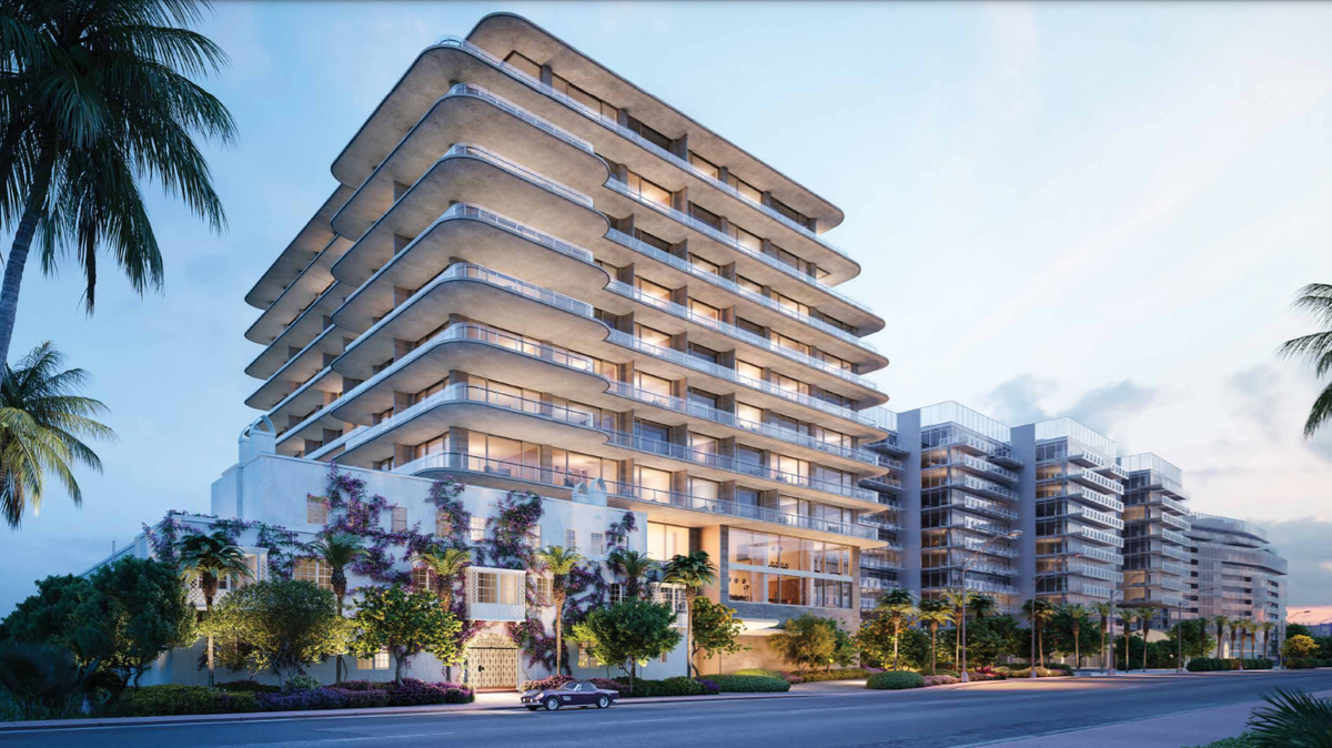 Fort Partners will launch construction on the second phase of its beachfront Surf Club Residences in April, according to Fort Partners Founder Nadim Ashi. Above: A rendering of Seaway Villas on the left and the extension of Surf Club Residences to the right.