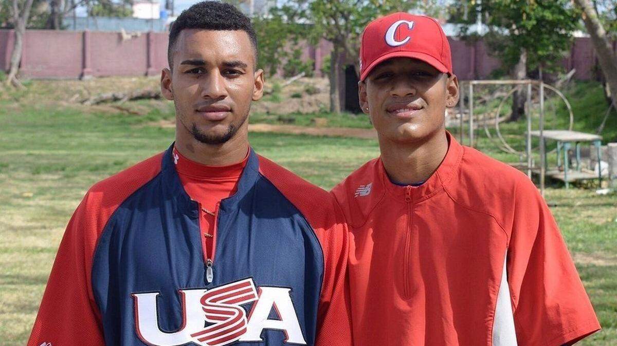 Victor Victor Mesa, left, and Victor Mesa Jr.