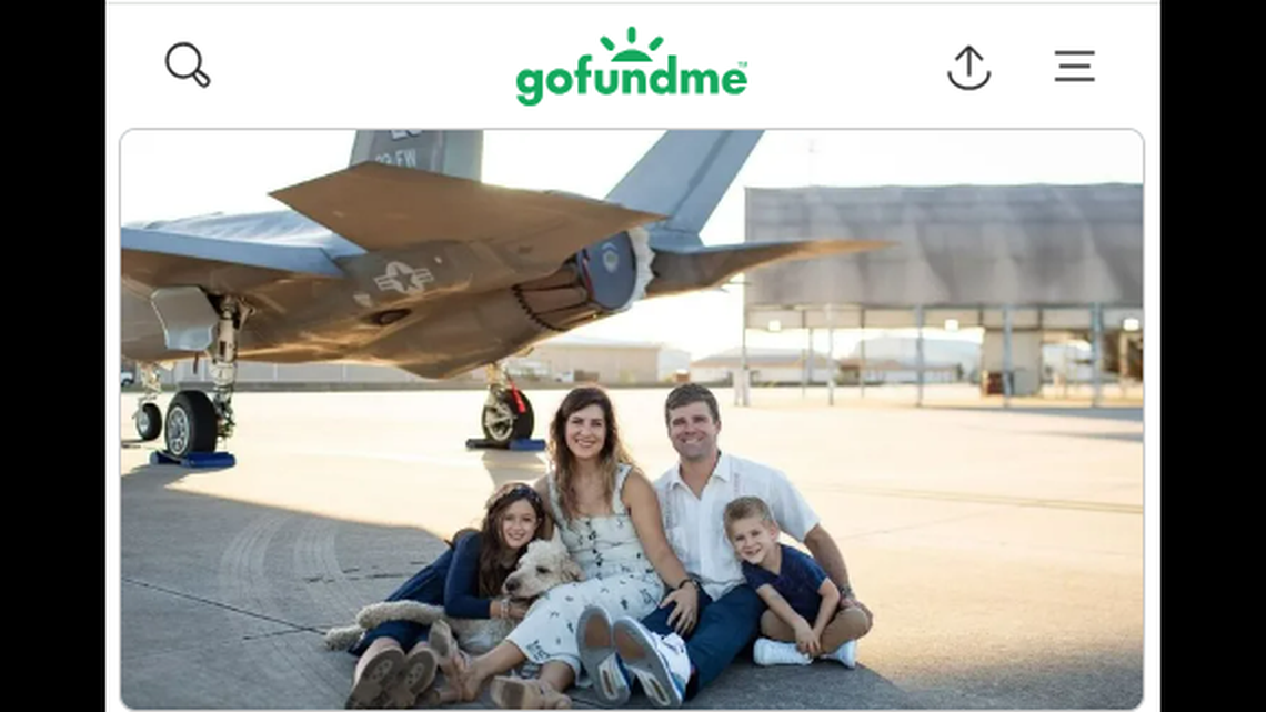 Nicholas Brown was a husband and father assigned to the 33rd Fighter Wing at Eglin Air Force Base in Florida, officials said.