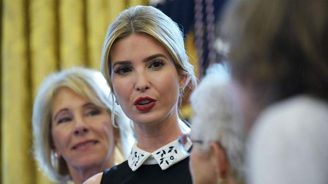 Ivanka Trump, the president’s daughter and senior adviser, used a personal email account to transact official business.