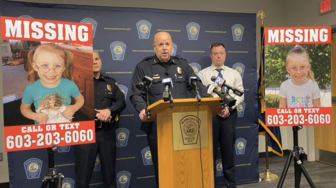 Authorities announced the dad of missing Harmony Montgomery was arrested after police and the FBI began the search for the 7-year-old girl. The child has been missing since 2019.