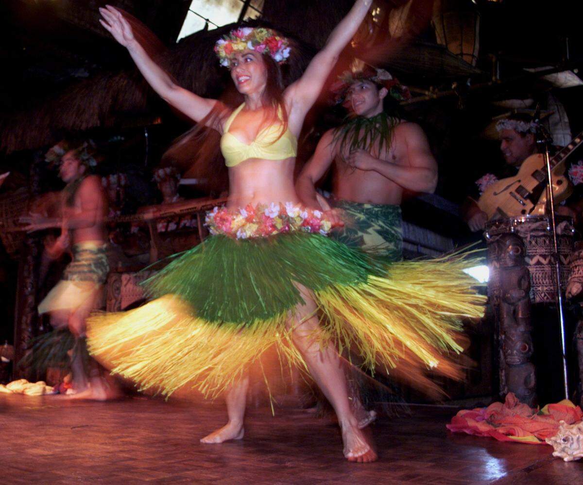 Dancers at the Mai-Kai in Fort Lauderdale.
