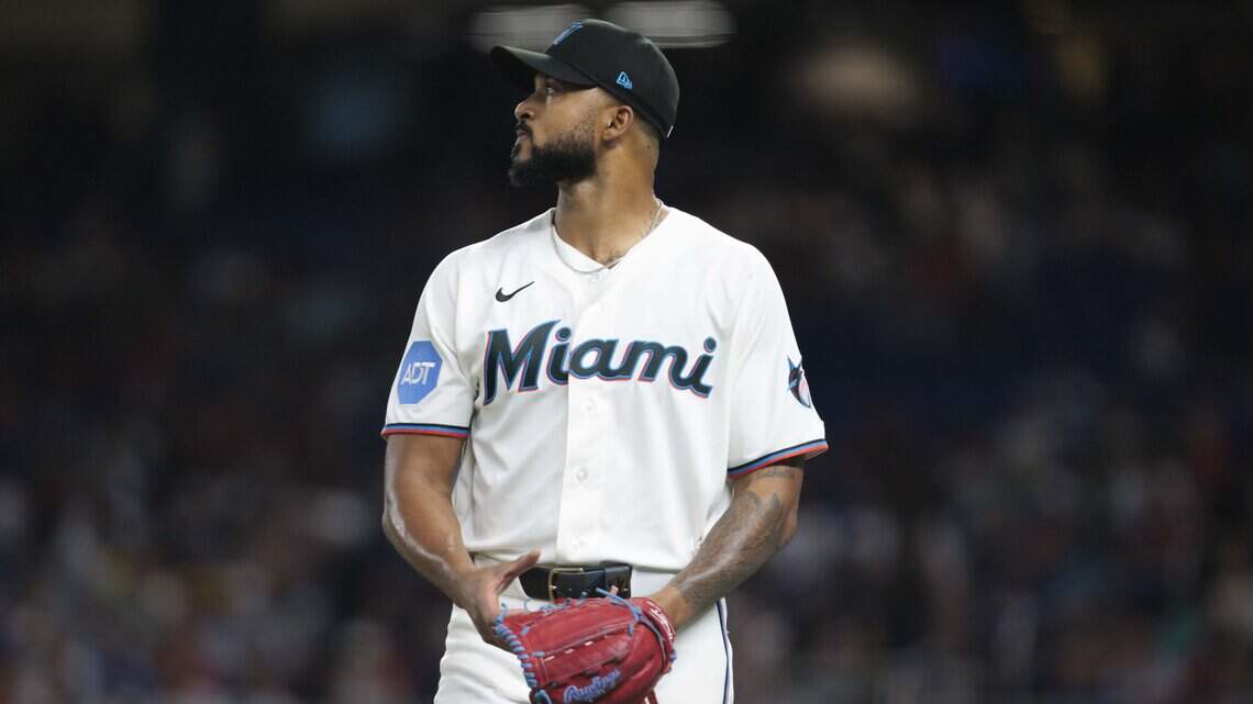 Marlins blow late lead, spoil strong Alcantara start in loss to Red Sox