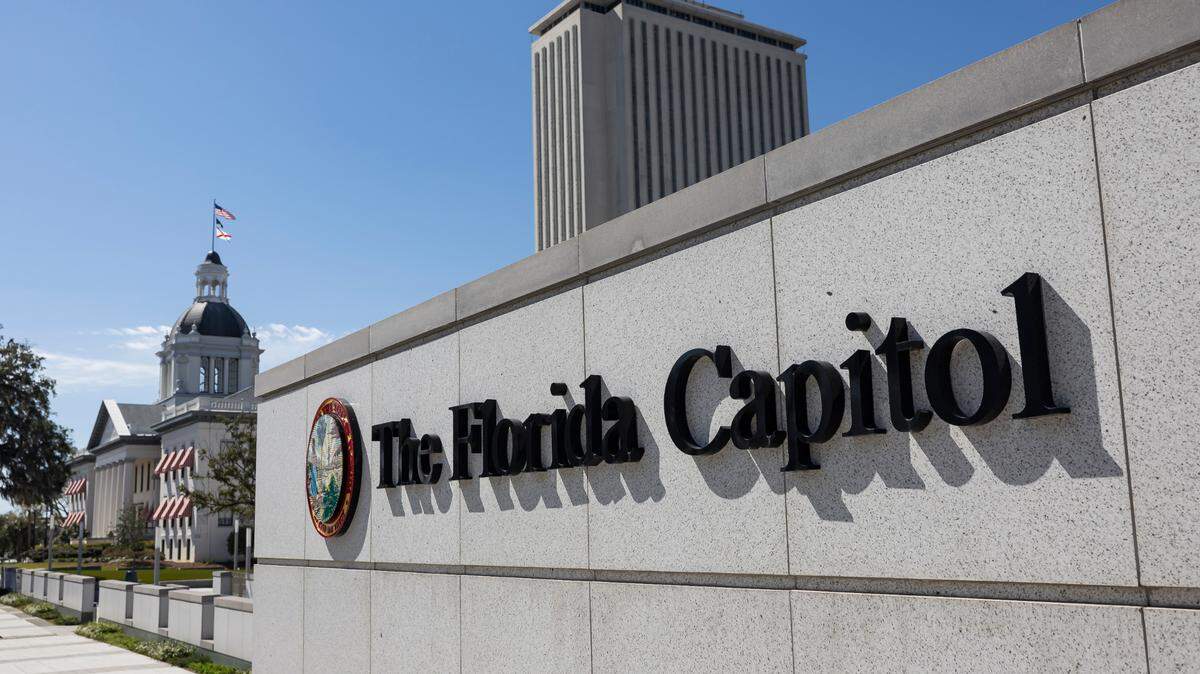 A general view of the Florida Capitol on Monday, March 3, 2025, in Tallahassee, Fla.