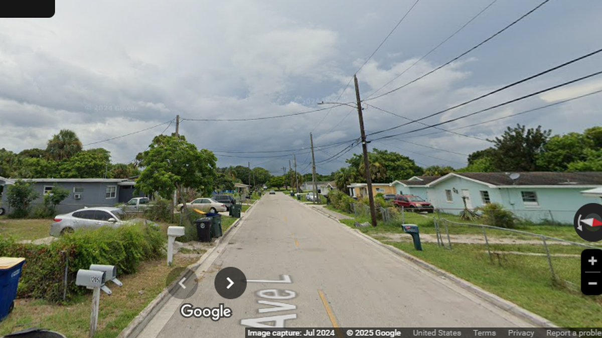 The incident happened during an arrest on March 26 in the 1200 block of Avenue L in Fort Pierce, Florida, officials say.