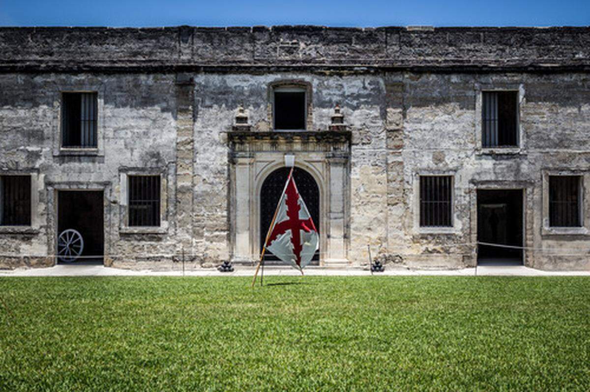 The Castillo de San Marcos National Monument in St. Augustine is administered by the National Park Service. It’s more than 340 years old.
