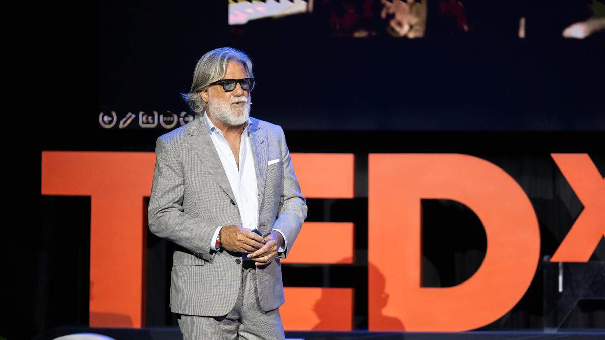 Photojournalist and Christopher Columbus High School alum Patrick Farrell spoke on ‘Does the Image Need to Move to Move You?’ at the inaugural TEDxColumbus HS event.