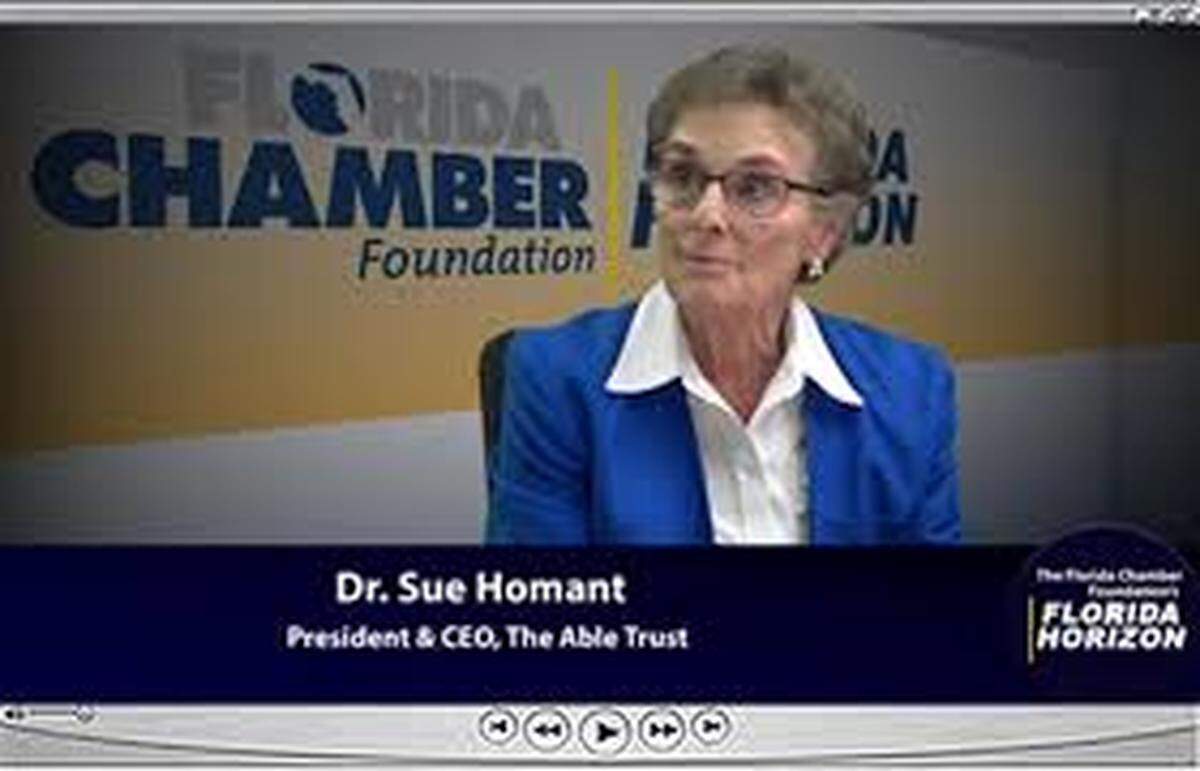 Former Able Trust president and chief executive officer Susanne Homant.