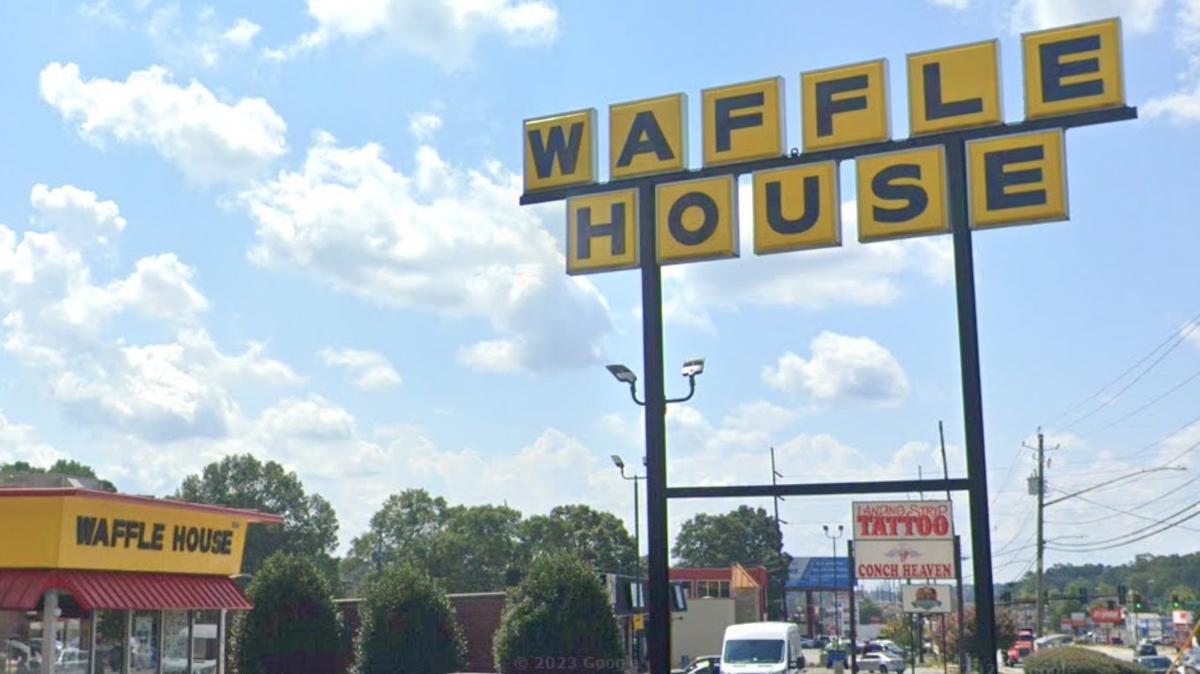 A woman is accused of posing as a Waffle House employee for two hours and stealing from the cash register at a restaurant in Riverdale, GA.
