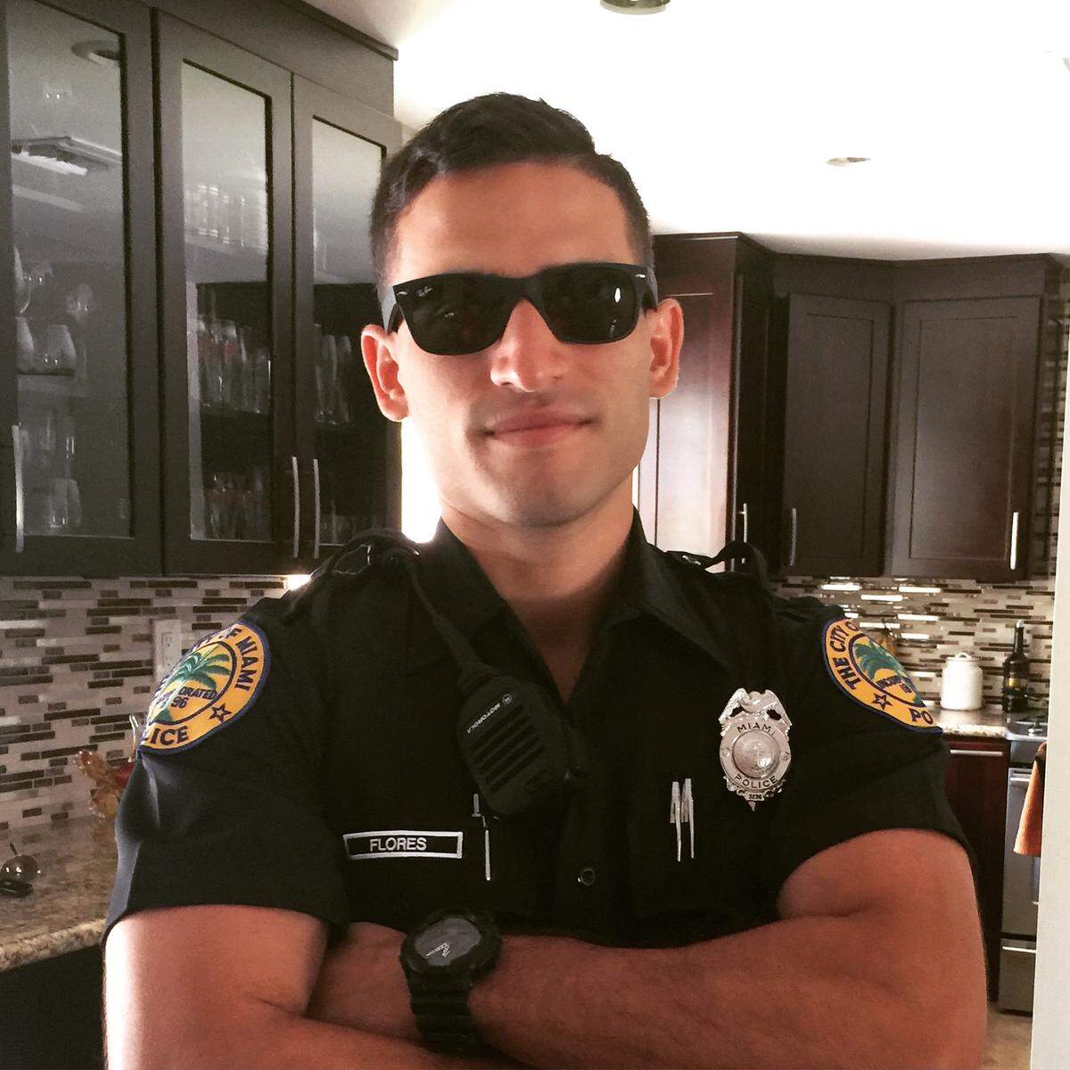 Miami Police Officer Joseph Flores, 27, is recovering from surgery for a brain tumor that has left him unable to return to his job.