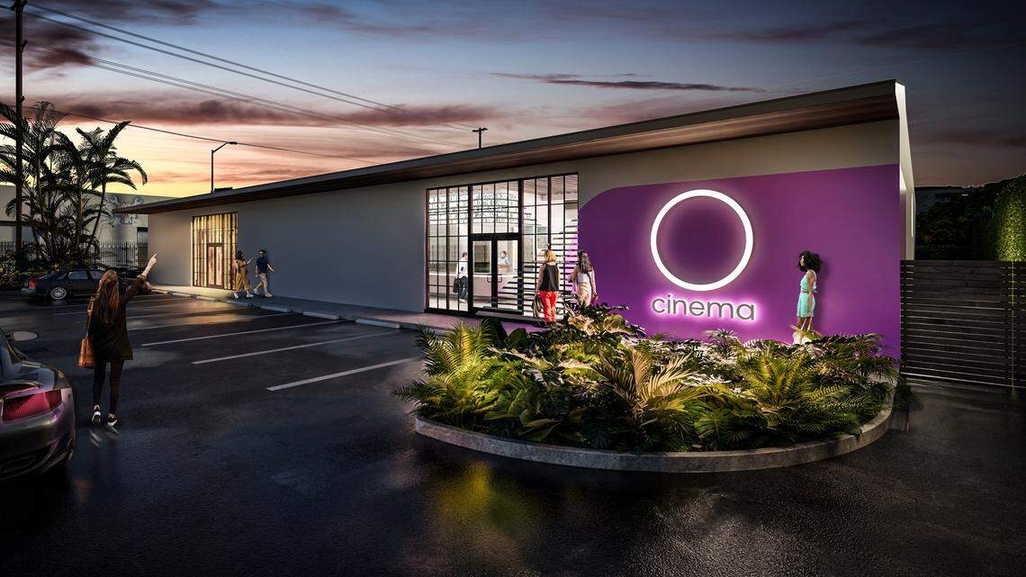 Render of O Cinema’s Little River location set to open early 2026.