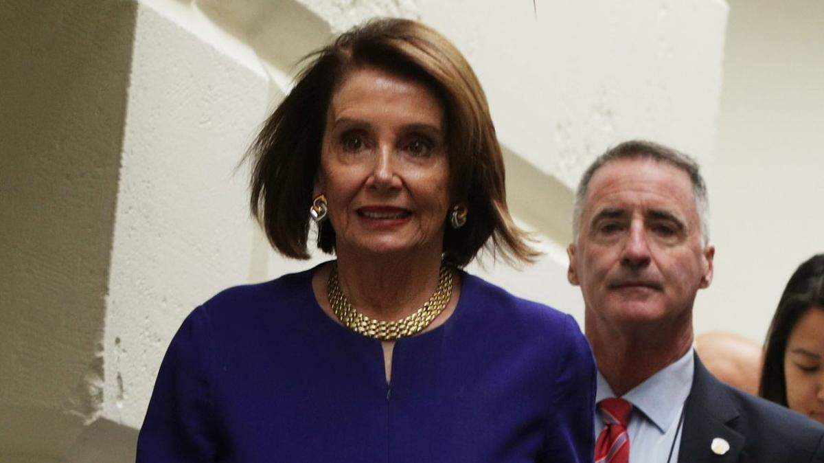 After House Speaker Nancy Pelosi accused President Trump in engaging in a coverup, the president stormed out of a meeting with her later that day.