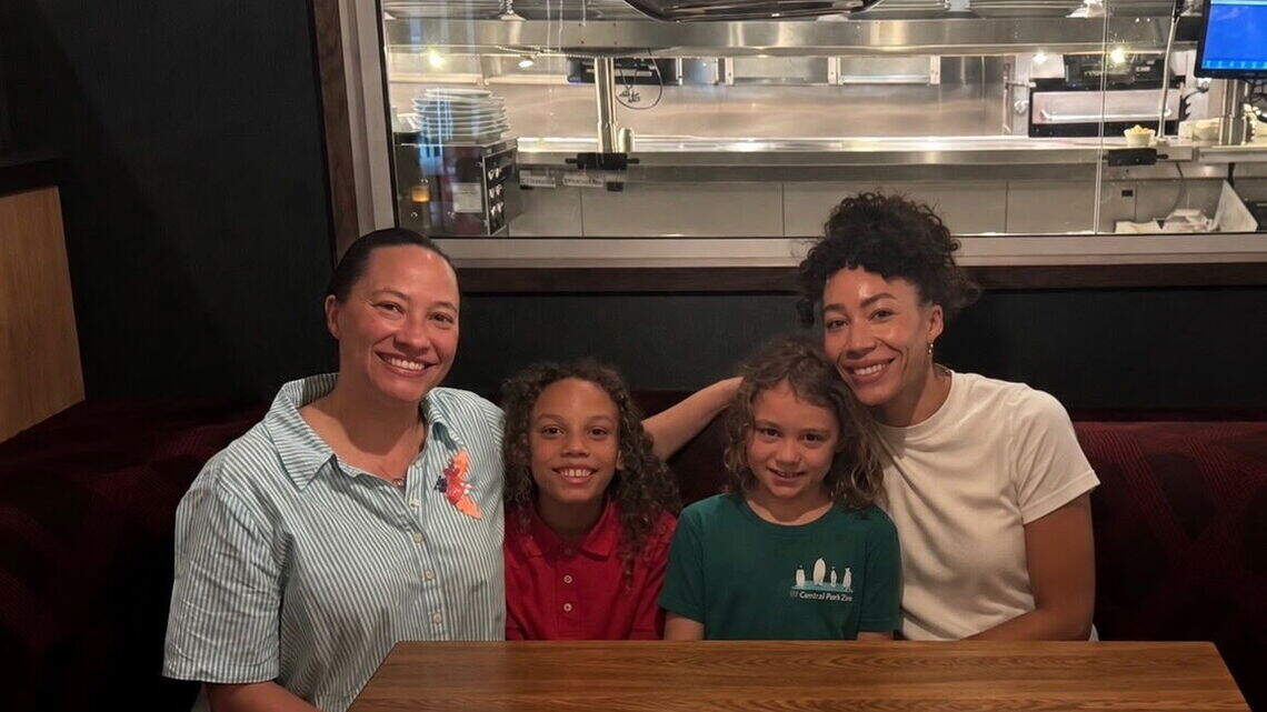 My heart overflowed with love to see my grandchildren and great-grandchildren