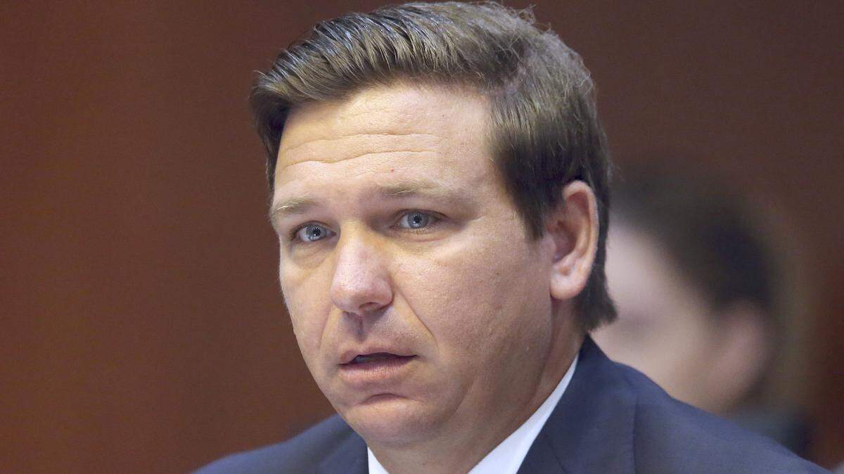 Gov. Ron DeSantis listens to the proceedings during a June 4, 2019, Florida cabinet meeting in Tallahassee. Floridians could eventually gain access to cheaper prescription drugs from Canada and other foreign countries under legislation signed into law Tuesday, June 11, 2019, by Gov. Ron DeSantis, if the federal government gives it a green light.
