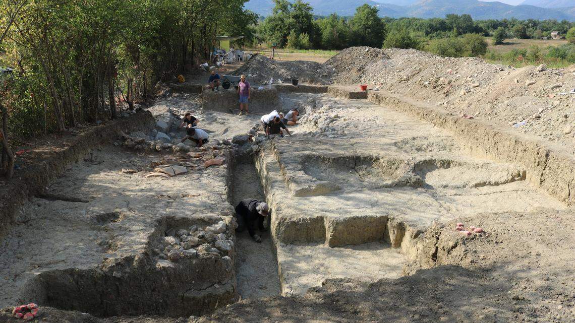 About 60 miles outside of Rome, archaeologists have uncovered remnants of an ancient city destroyed by a powerful army.