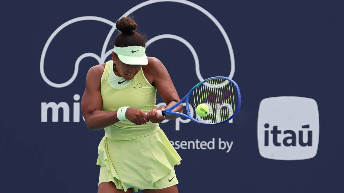 Local favorites Osaka, Gauff advance in Miami Open, as do top seeds Zverev, Sabalenka