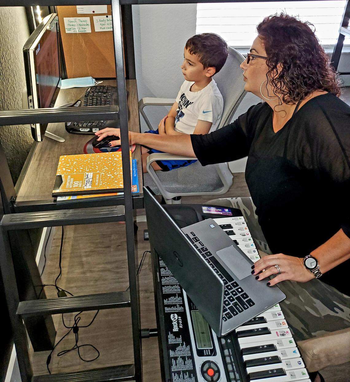 Joanna Palmer won’t be sending her 6-year-old son Marcos back to Whigham Elementary in Cutler Bay when the doors swing open. She is concerned about having him go back to school as flu season begins.