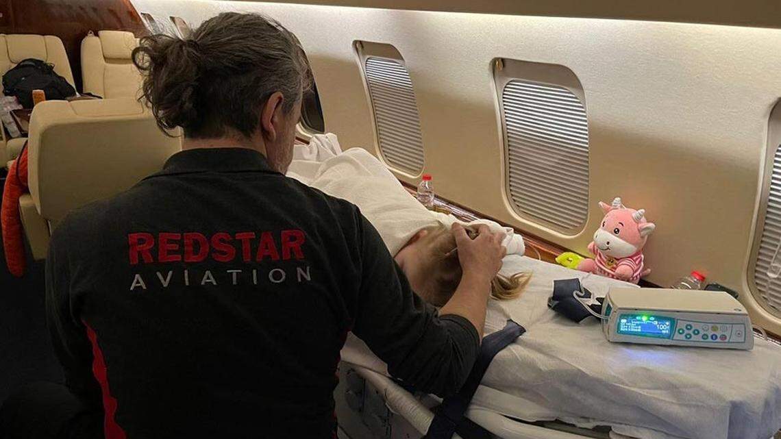 Two badly burned toddlers were flown in from Ukraine to get treated at Shriners Children’s Boston, a hospital in Massachusetts, as Russia’s invasion continues.
