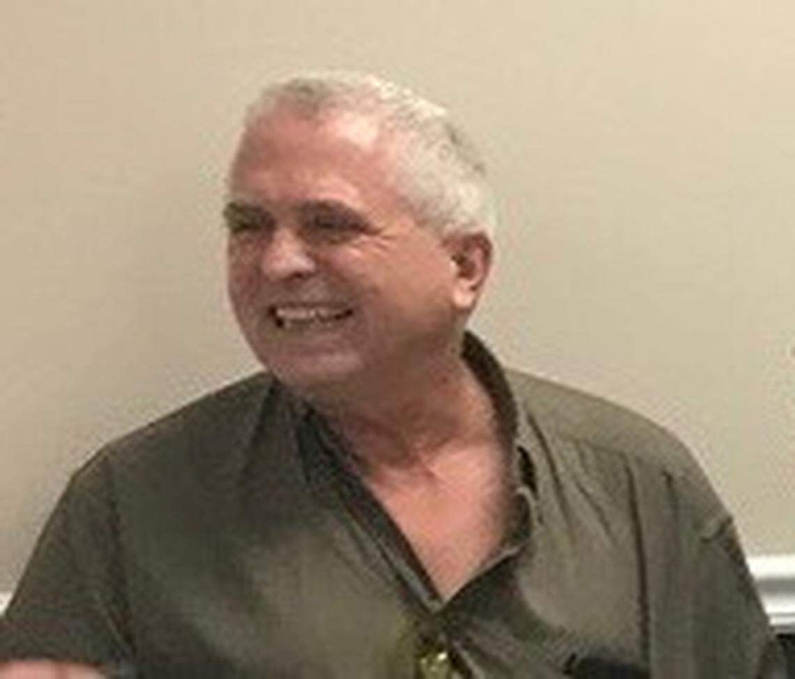 David Ponzer, who was shot and killed Sunday morning, Feb. 16, 2025, as he was drinking a cup of coffee on the back patio at the home of his daughter, Mary Gingles, who was also shot and killed along with a neighbor.