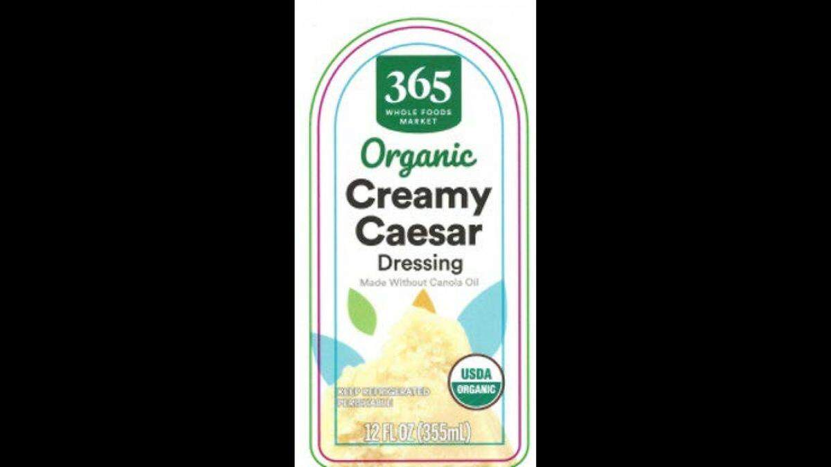 Whole Foods Market 365 Organic Creamy Caesar Dressing