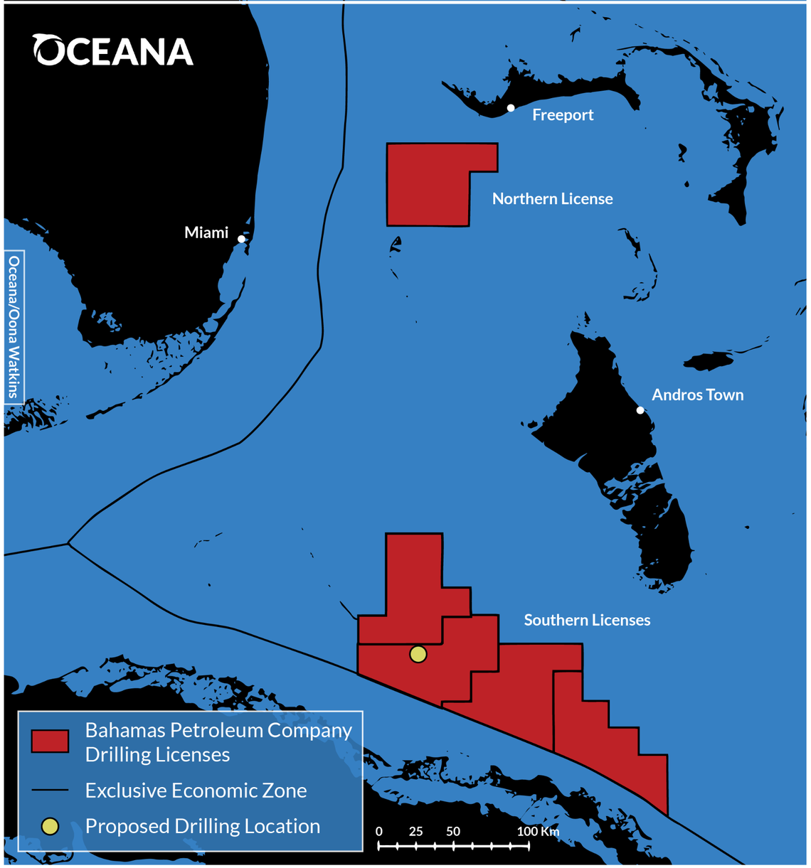 Bahamas Petroleum Company has licenses to drill for oil in areas that are very close to South Florida waters.
