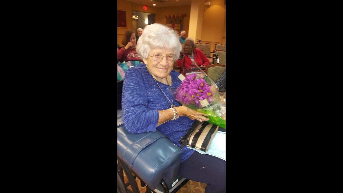 Mary Mostecki worked for the New York telephone company, and as a homemaker. She liked to cook and garden. She is now 103 and lives in an assisted living facility in Pembroke Park.