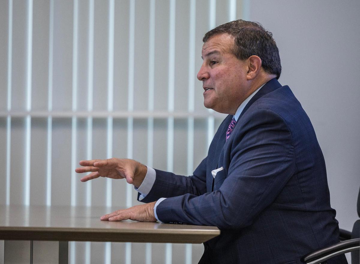 Howard Dvorkin, the founder of Debt.com, in his office in Davie, Florida, on Thursday, March 13, 2025.