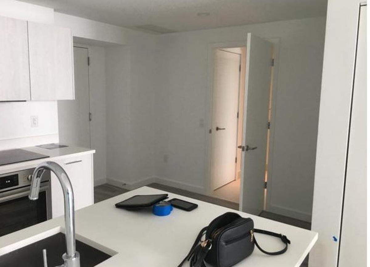 A photo of the supposed den space in one of the Paraiso Bayviews condos.
