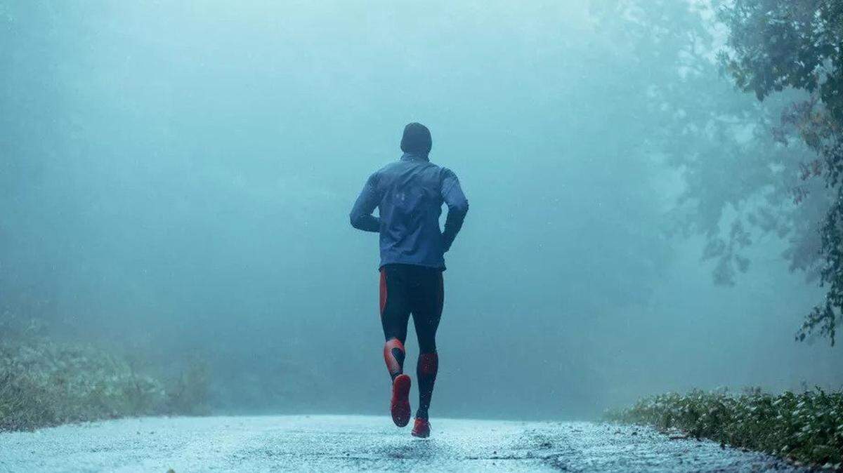Writer says running is a way to center himself mentally.