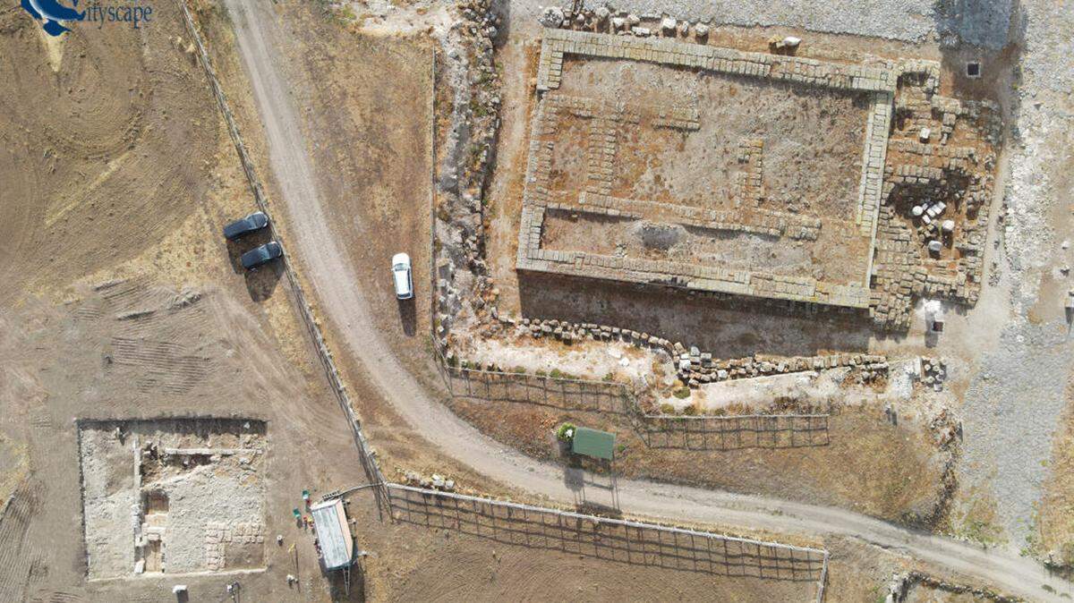 Arqueólogos del yacimiento de Vulci desenterraron las ruinas de un templo 'monumental' de la época prerromana, un duplicado de un edificio cercano.