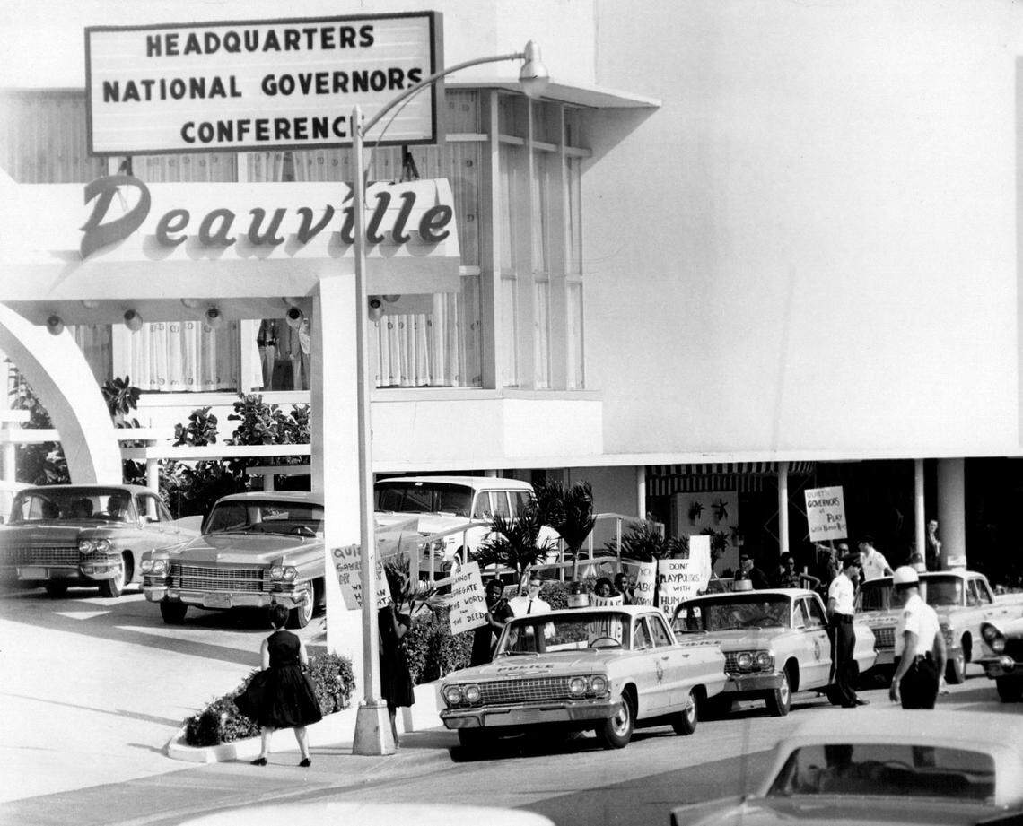 Deauville Hotel in 1963.