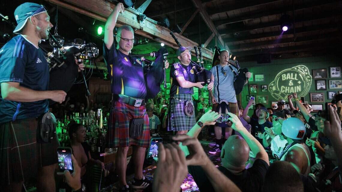 ‘Scotland’s energy is second to none’: The Tartan Army takes over Little Havana