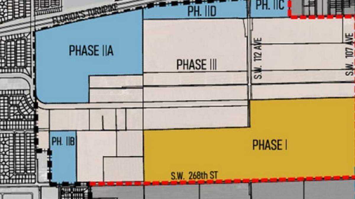 A proposed industrial complex in South Miami-Dade County would require county commissioners to move the Urban Development Boundary, which restricts high-density projects. The proposal to move the UDB advanced through a preliminary vote before the commission on Sept. 9, 2021.