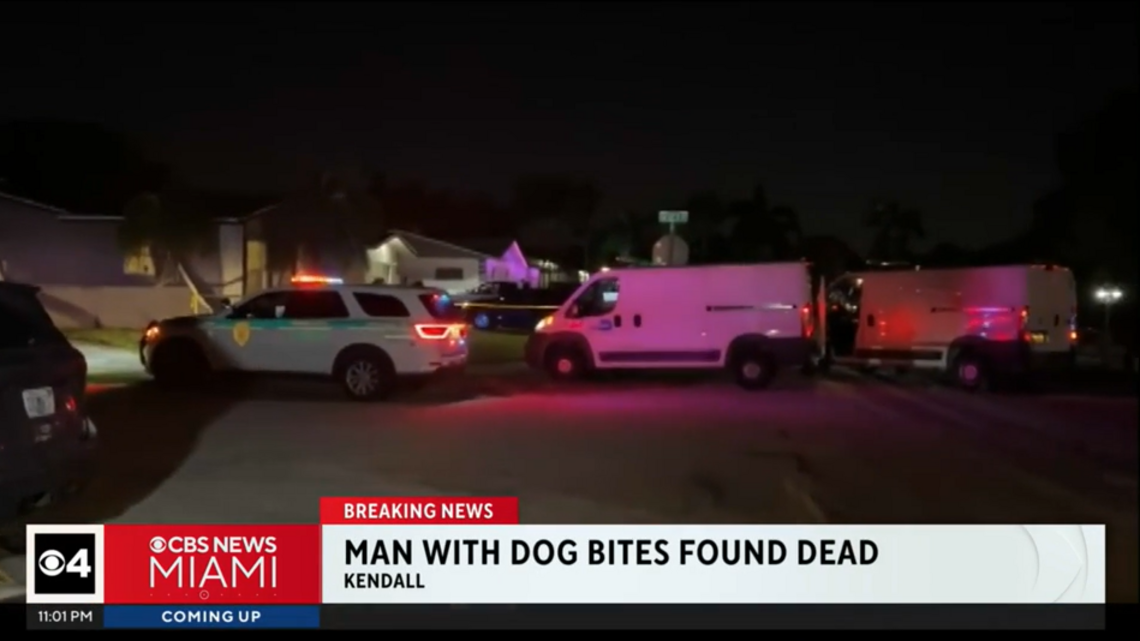 Man may have been mauled to death by his dog at Southwest Miami-Dade home, police say