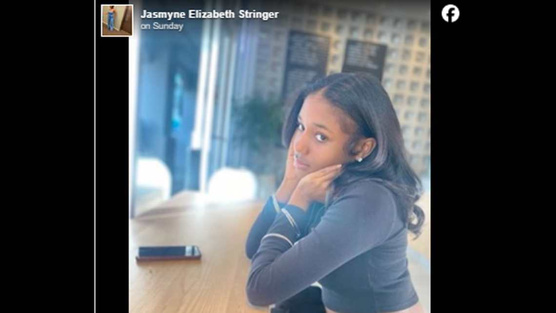 The girl who died after being stabbed was identified as Kennedy Williams, officials said. This photo was shared by family members on Facebook.