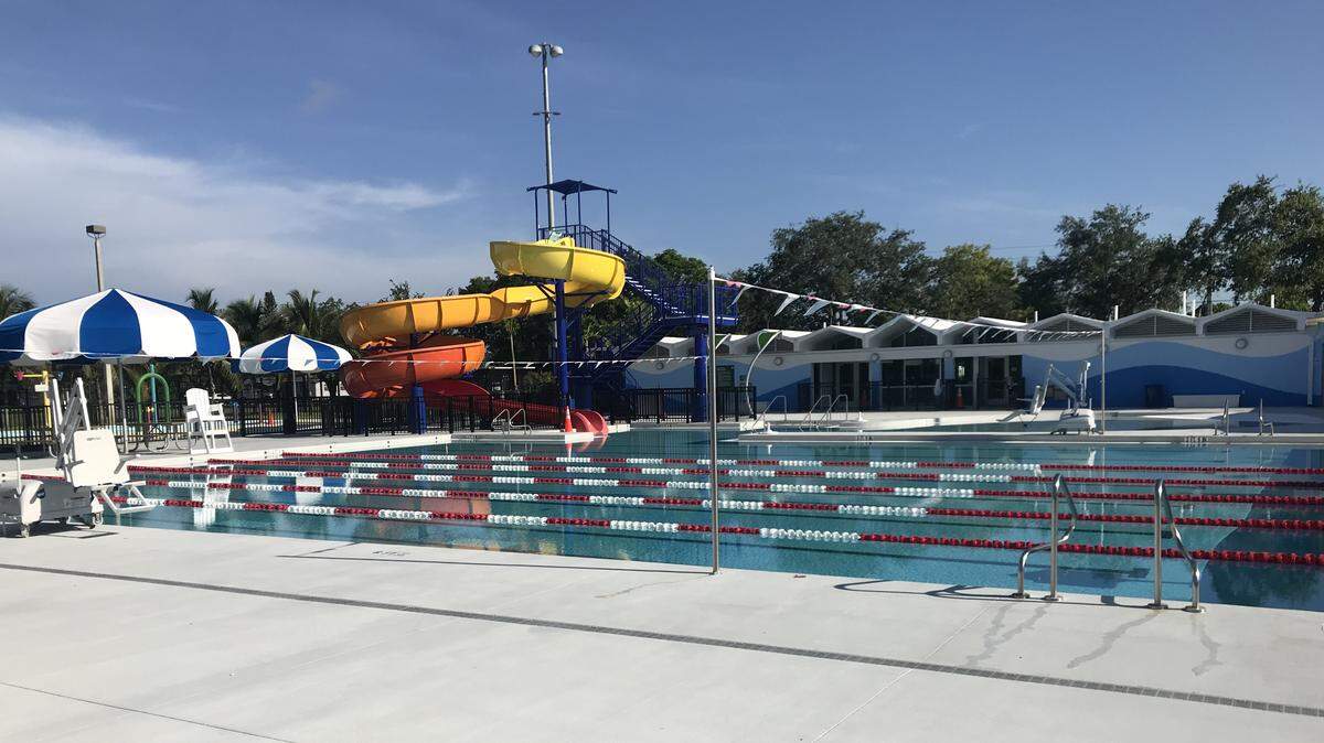 Three more children under 12 said this week that South Dade Park Aquatic Center (pictured) swim instructor Daniel Diaz-Mejia placed his hands inside their bathing suits during practice, bringing the number of claims against him by children the past two weeks to five.