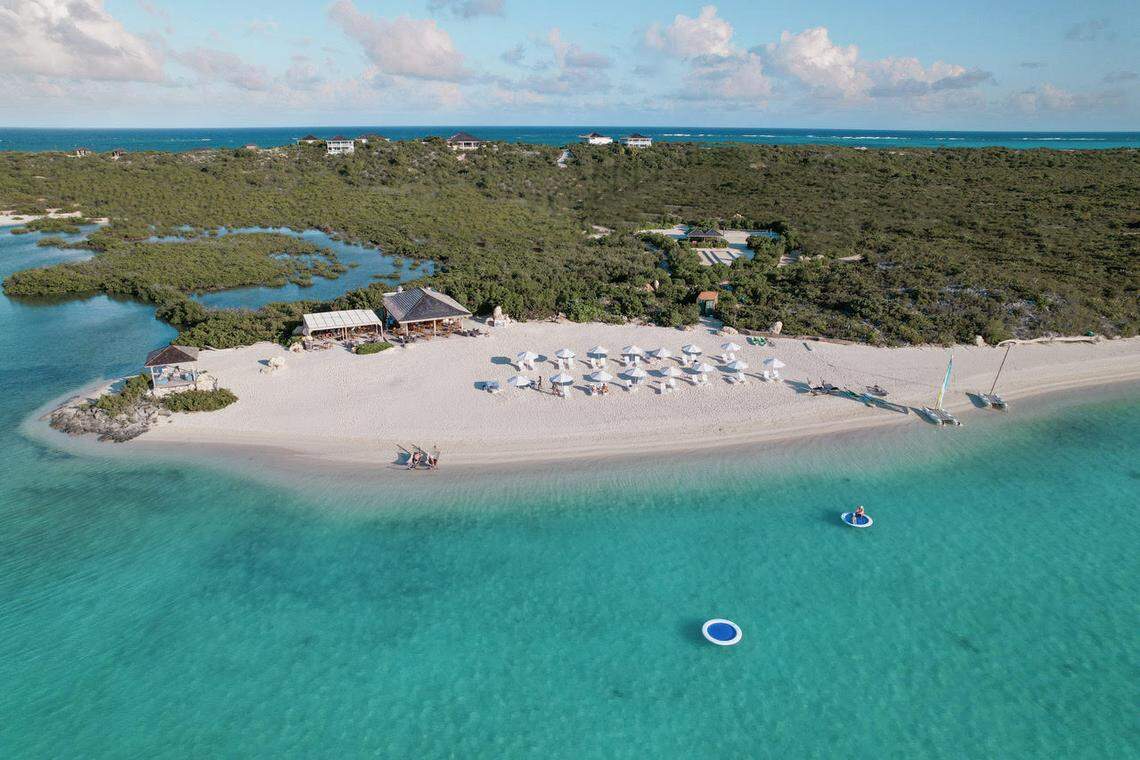 Sailrock, South Caicos&nbsp;in the Turks and Caicos Islands boats 12 ridge-top suites providing a panoramic view of the Atlantic Ocean, 12 beachfront villas and 11 private secluded villas.